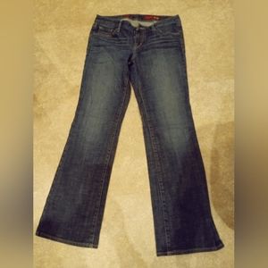 Express X2 Stella boot W10 women's denim blue jeans size 6R